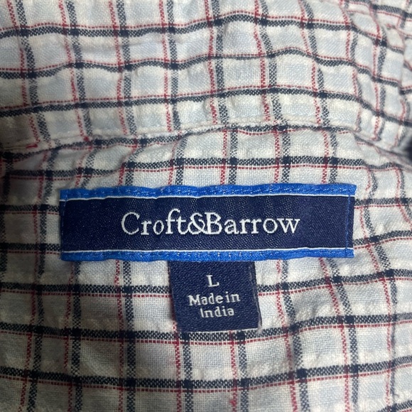 ☀️☀️Men’s Lot of Button down short sleeve shirts size L  3 shirts one price - Picture 4 of 8